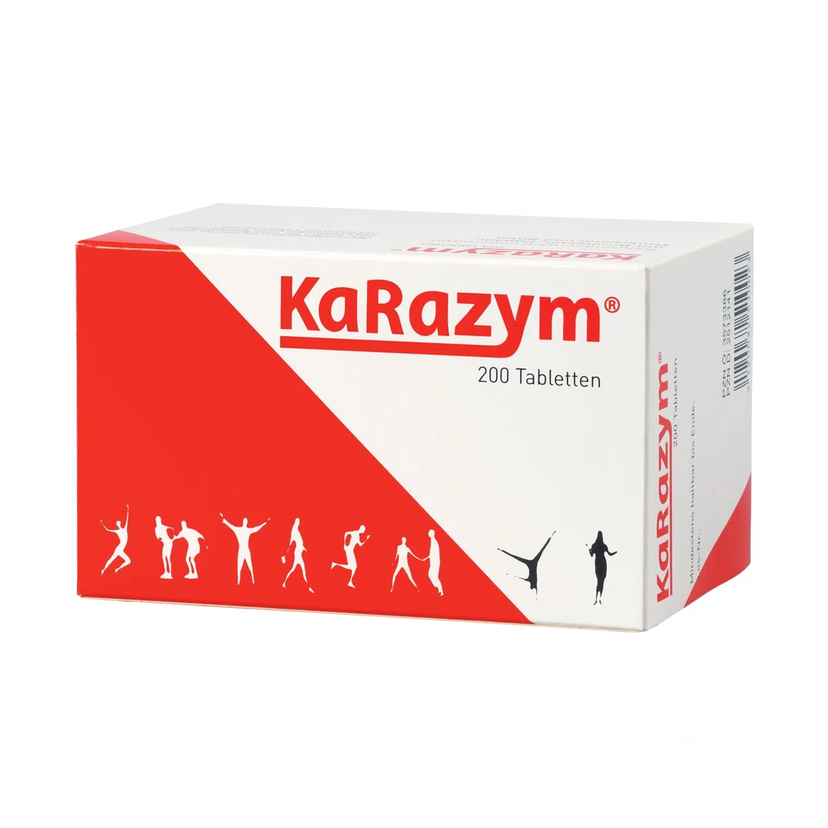 magensaftresistente Tabletten, die vereinte Enzymkraft für mehr Wohlbefinden, Vitalität & Aktivität, bewährt bei Entzündung & Schwellung, unterstützt natürlich Muskeln, Gelenke, Venen, 200 St