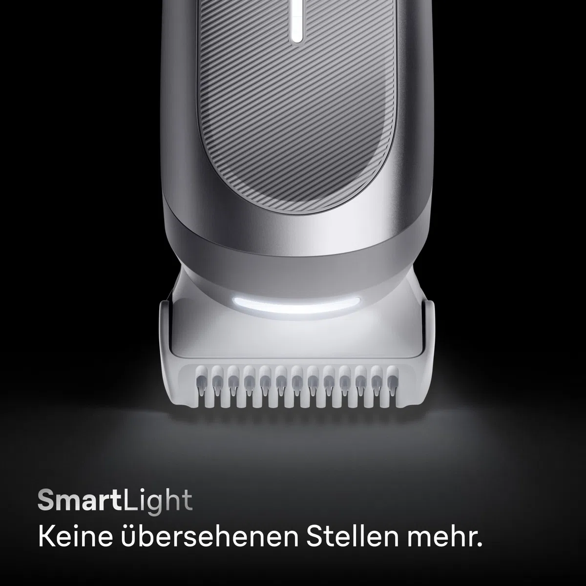 Braun Bodygroomer Series 7, Kabelloser Körperrasierer Herren, BG7555, Grau - Trimmer für Intimbereich und Körper, Körperhaartrimmer mit 100 Min. Akku, Wasserdicht, Inkl. 8 Zubehörteile Und Etui