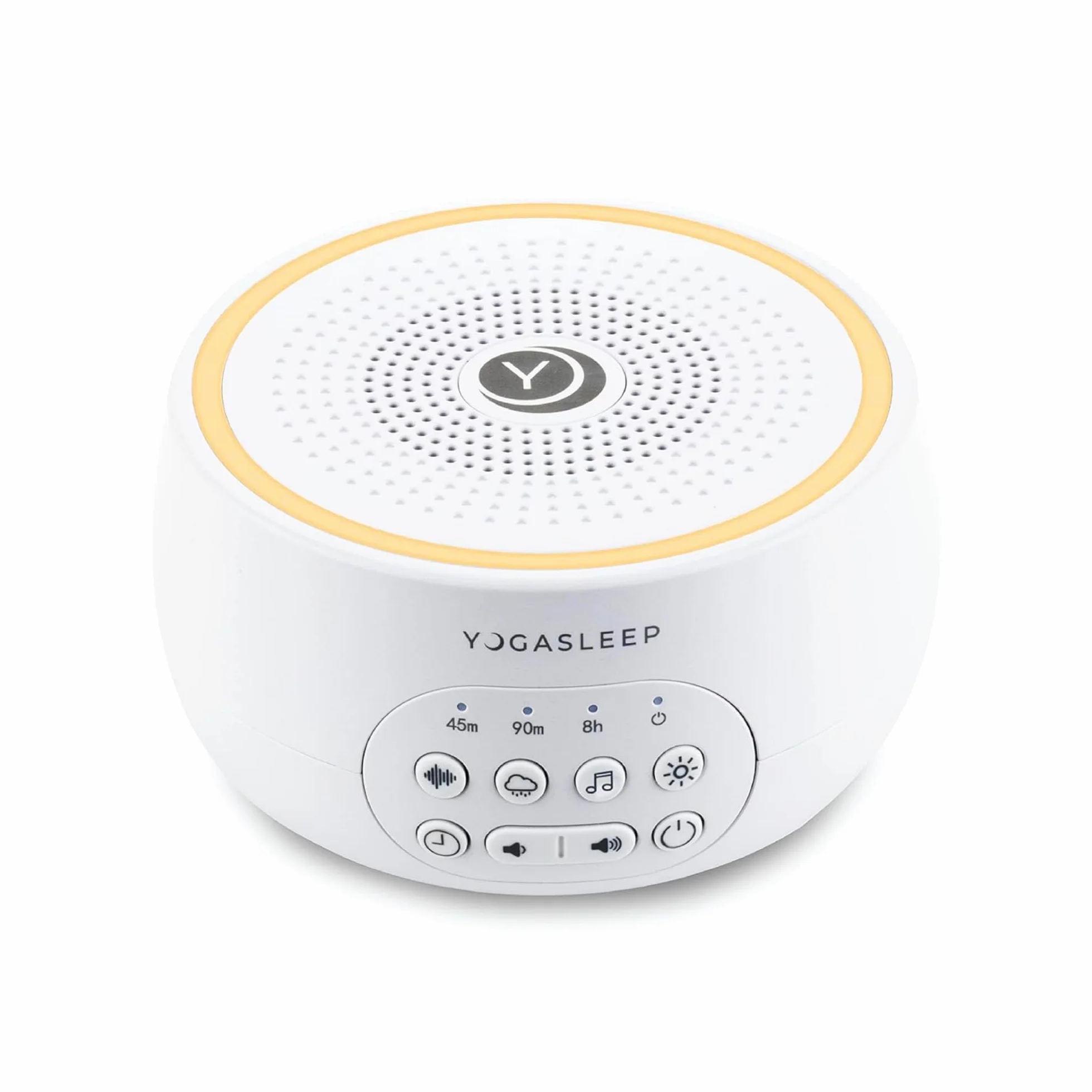 Yogasleep Dreamcenter White Noise Machine mit 26 beruhigenden Geräuschen, mehrfarbigem Nachtlicht, Sleep-Timer, Geräuschunterdrückung für Privatsphäre, Einschlafhilfe für Erwachsene und Babys