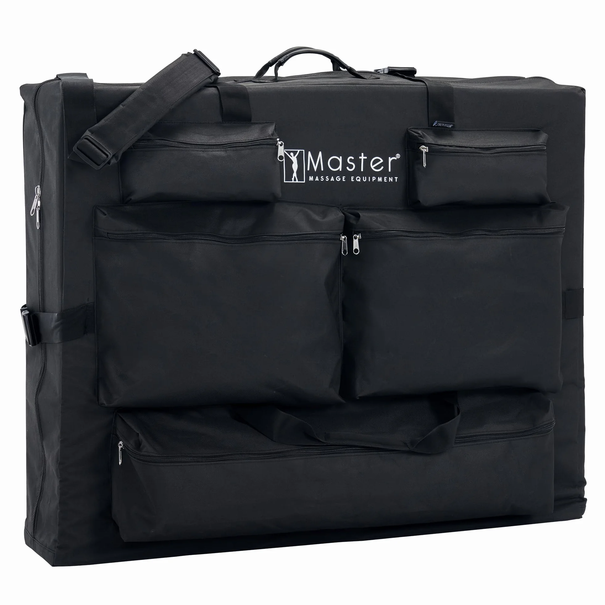 Master Massage Nylon Universal Tisch Tragetasche für tragbare Massageliege, Schwarz