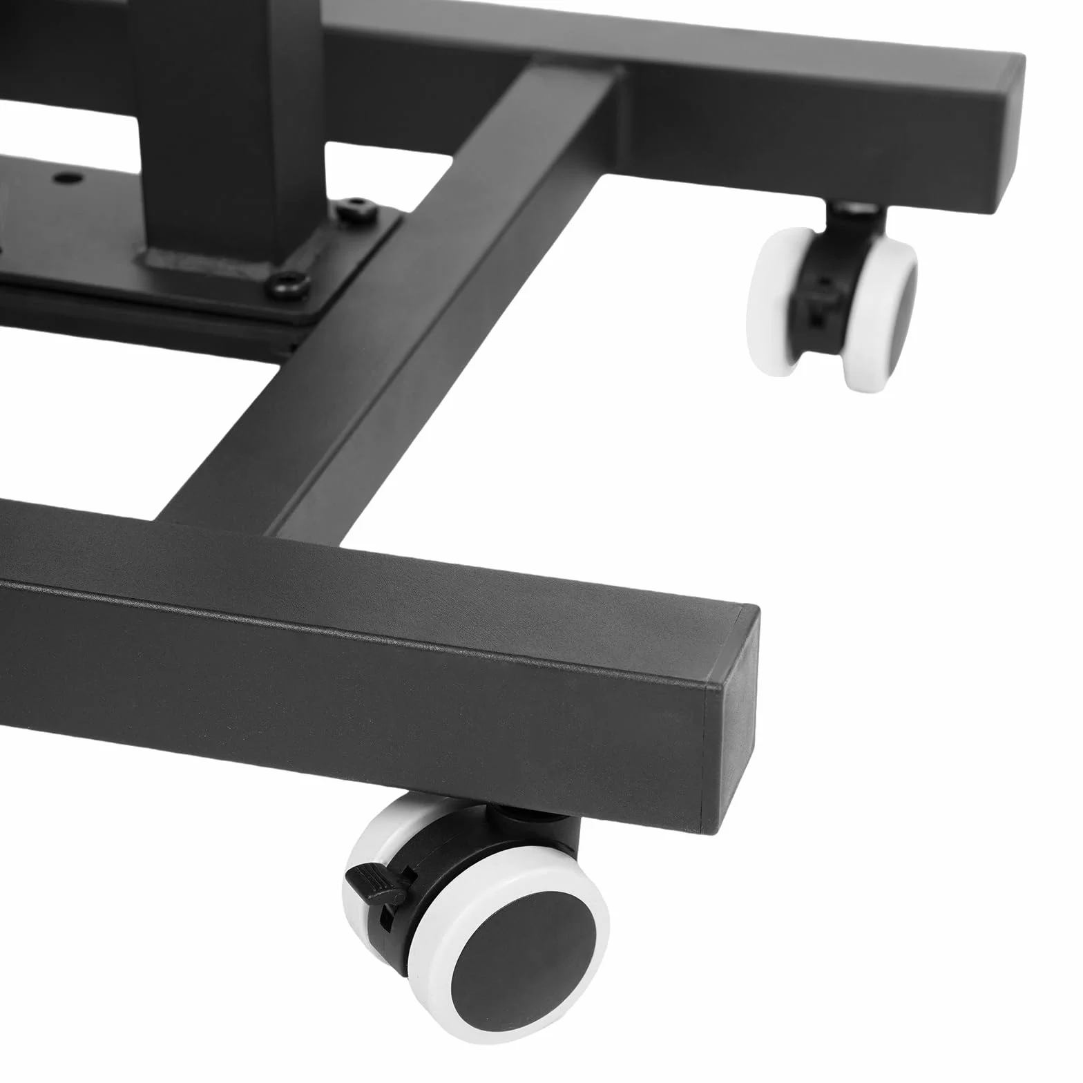 Tattoo Armlehne, Multifunktionaler Rollhocker: Arbeitshocker und Angle höhenverstellbar, mit Rollen, ideal für Tattoo- und Friseursalons (mit Rollen, Schwarz)