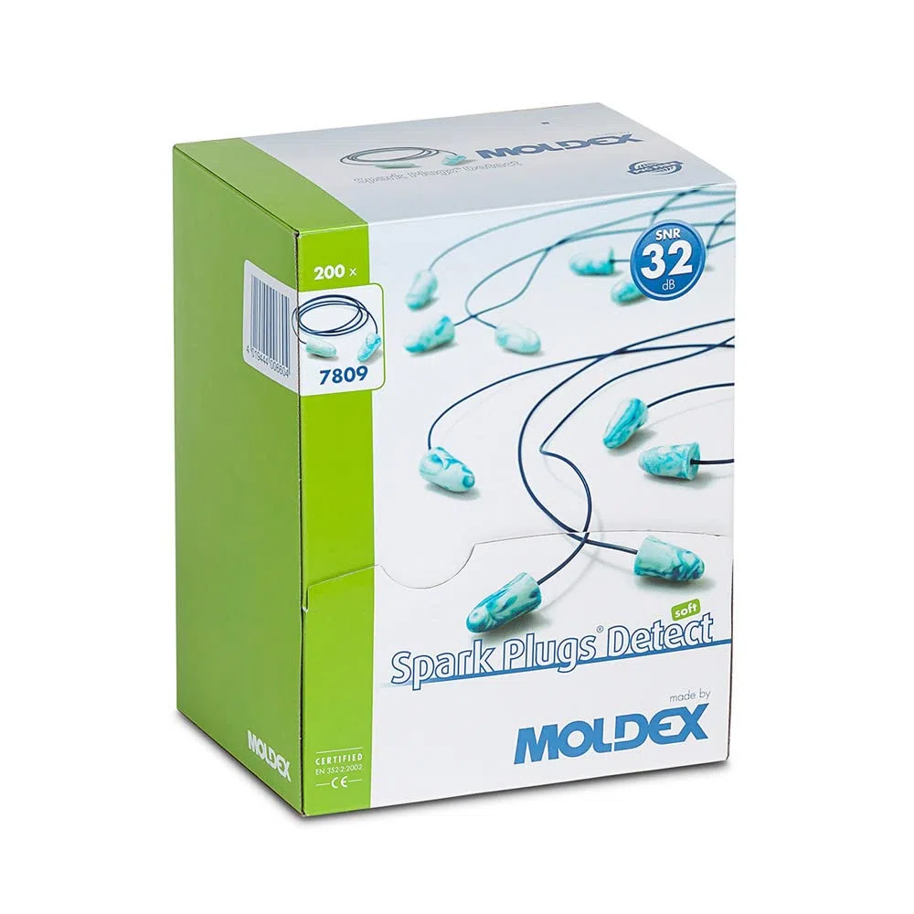 Moldex Einwegstöpsel "Spark Plugs Detect" SNR 32dB 200 Paar, 1 Stück, 7809
