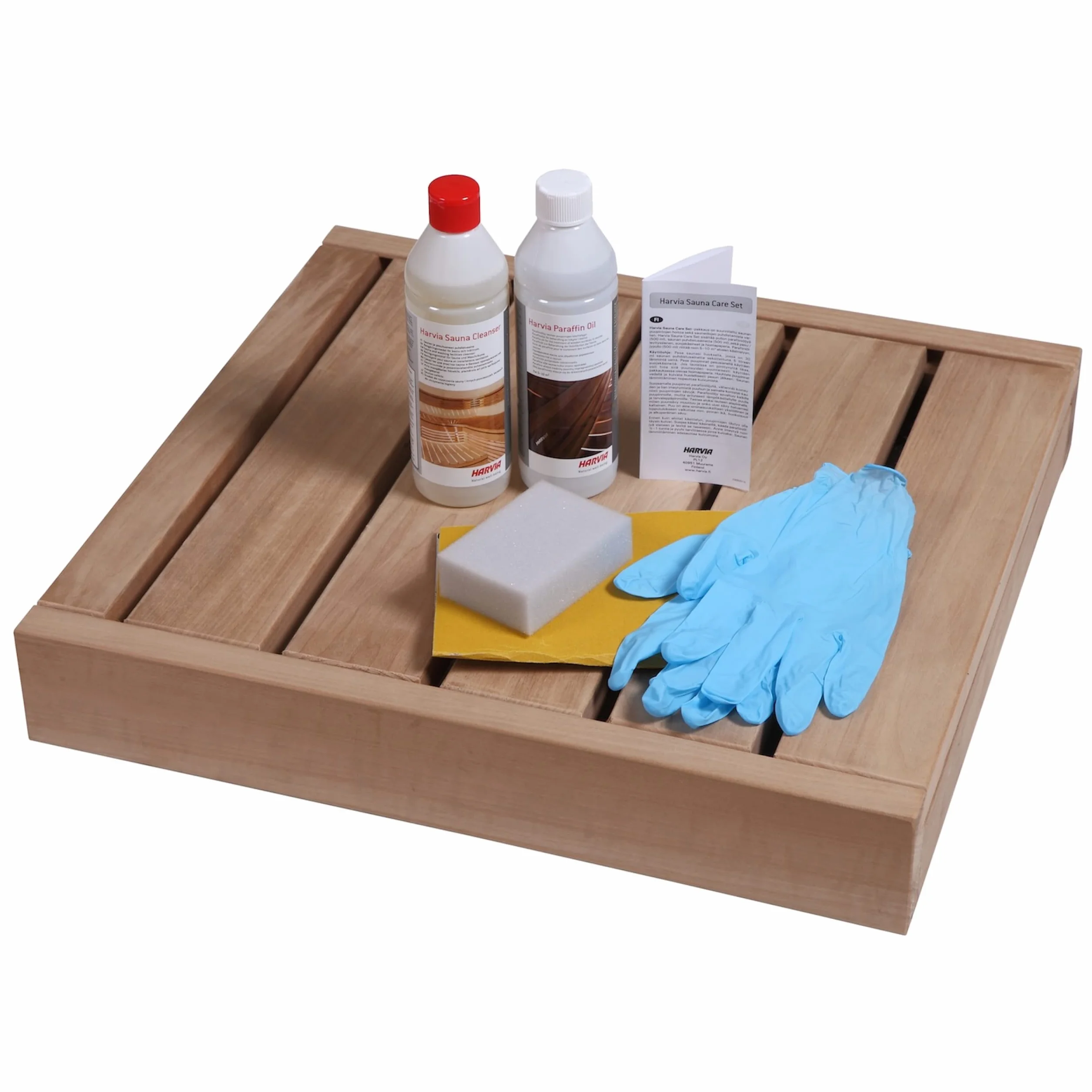 Sauna Care Set für die Holzoberflächen