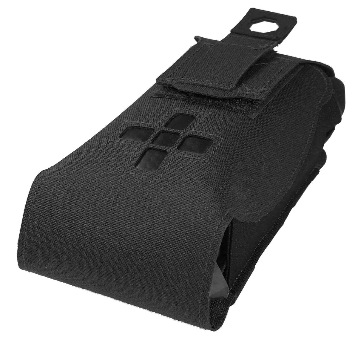 WARRIOR - A.S. was Laser Cut Small Horizontal IFAK, Schwarz