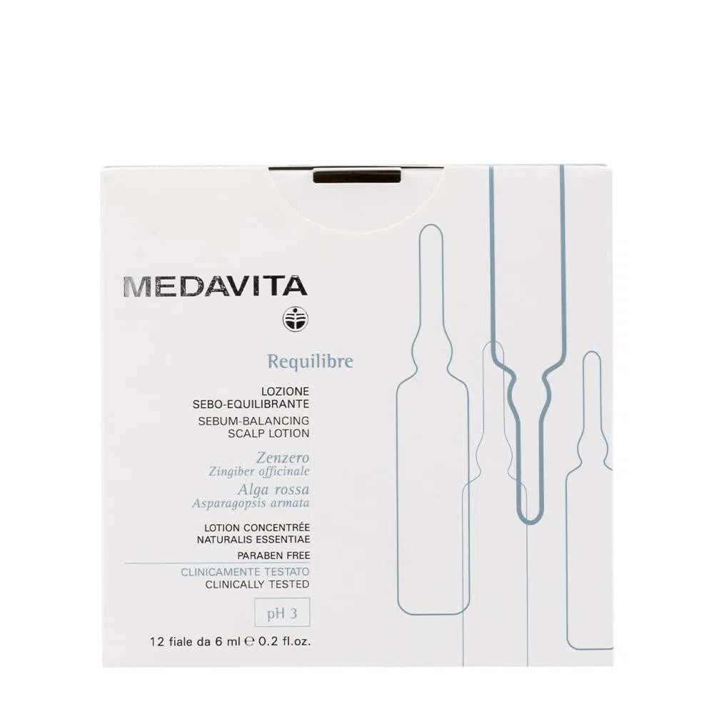Medavita Cute Requilibre Sebum Balancing Scalp Lotion 12x6ml