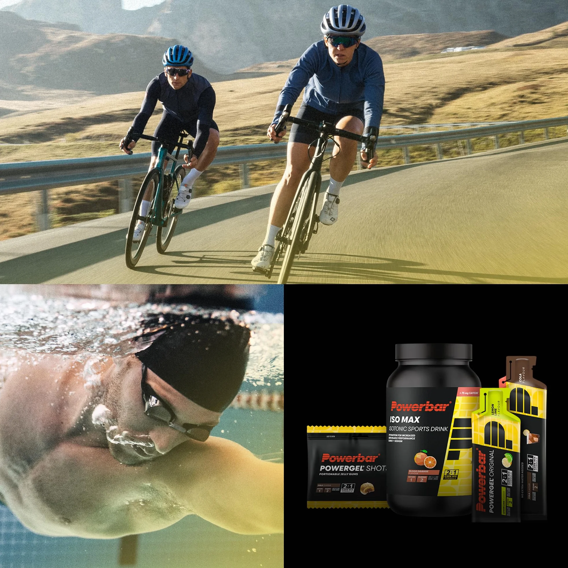 Powerbar - PowerGel Shots - Cola - 24x60g - High Carb Energie Gummis - 75mg Koffein