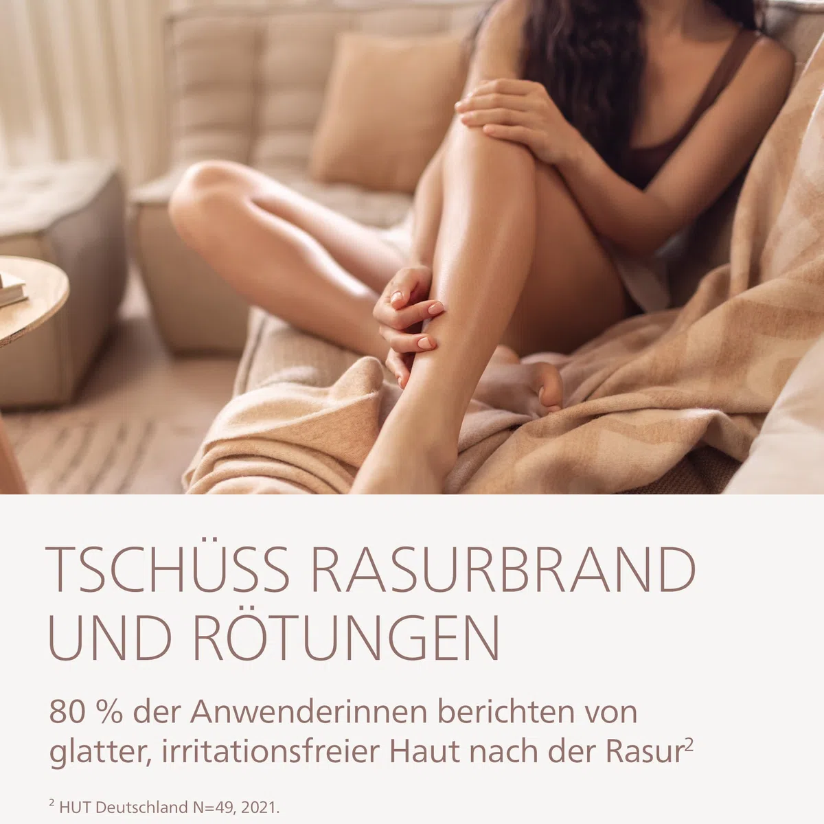 Philips Lady Shaver Series 8000 - kabelloser elektrischer Rasierer, nass und trocken, 3-Klingen-System, flexibler Scherkopf, LED-Licht, Beine/Körper/Bikinizone, 100 Min. Laufzeit, Modell BRL149/00