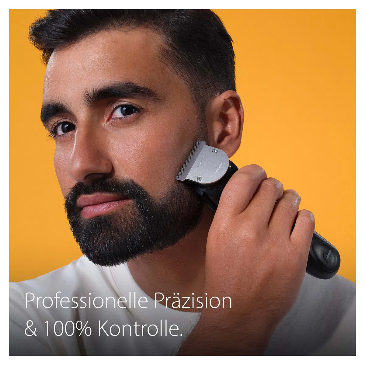 Braun Barttrimmer Series 9, Elektrischer Bartschneider Herren mit 11 Barber-Tools, Ultrascharfe ProBlade Klinge, 180 Min Akkulaufzeit, Kabelloser Bartrasierer, 40 Längen, Wasserdicht, BT9440, Chrom