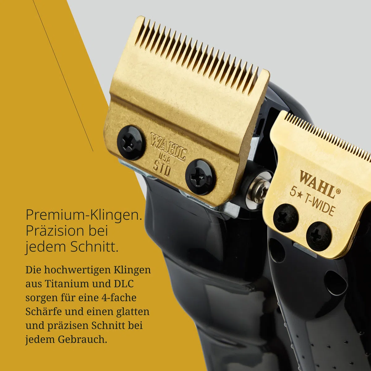 Wahl Kabellose Barber Combo - Mit Magic Clip & Detailer Li - Titan-Klingen - 100 Minuten Laufzeit
