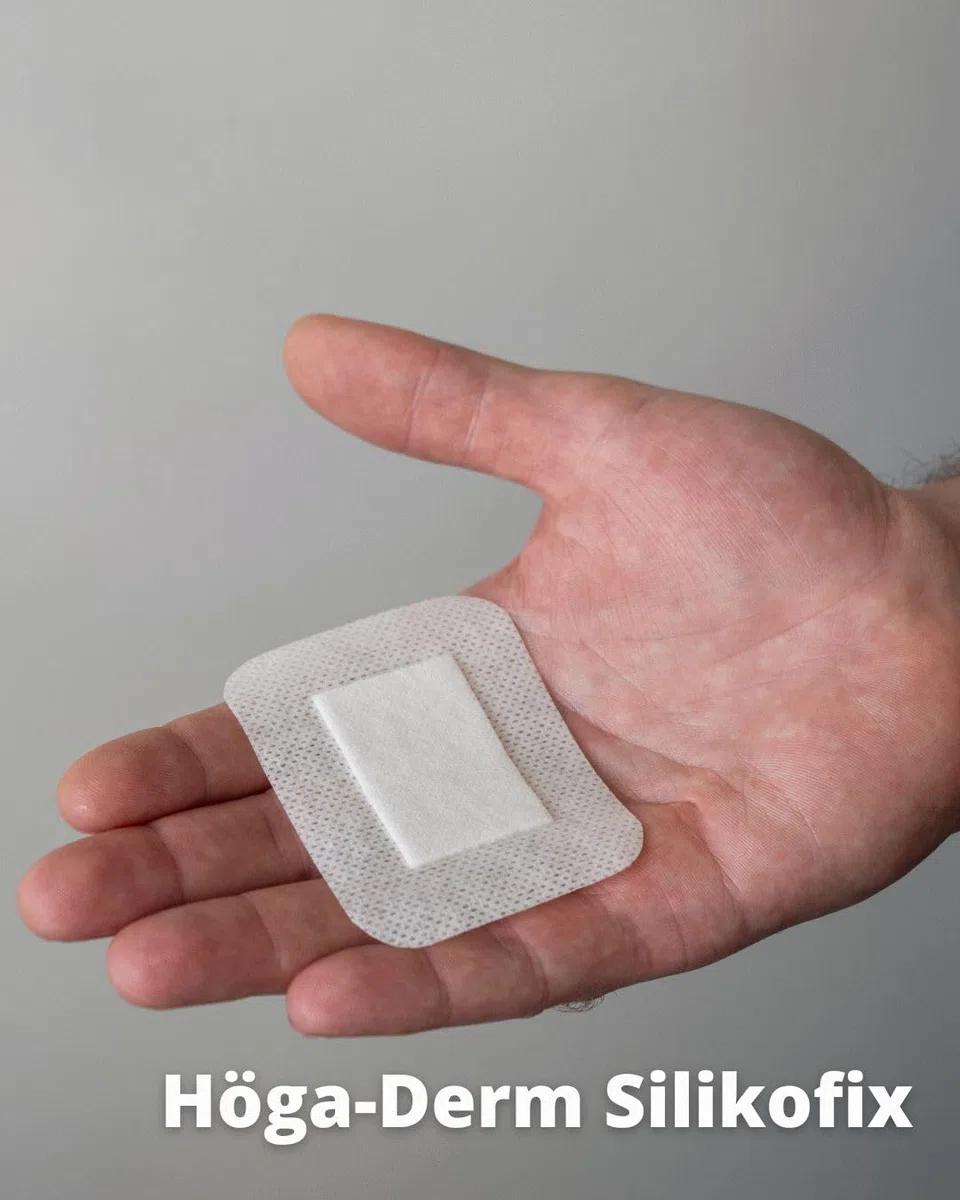 Durchmesser 3cm, hautfarbener steriler Wundverband mit moderner Silikonbeschichtung für ein sanftes Entfernen, 50 Stück