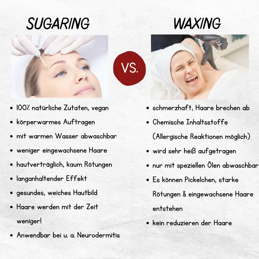 Sugaring Zuckerpaste XXL – 100% Vegan, Sanfte & Schmerzarme Haarentfernung | Zuckerwachs für Seidig Glatte Haut bis zu 4 Wochen | 1 Dose (1000g Soft) für Männer & Frauen
