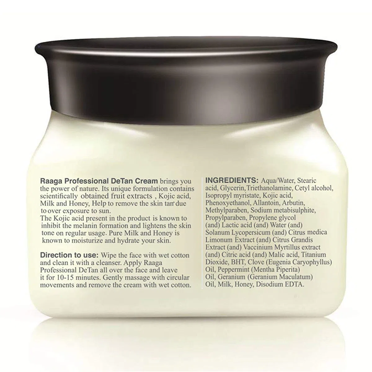 Raaga Professionelle De Tan Mit Kojic und Milch, 500 g
