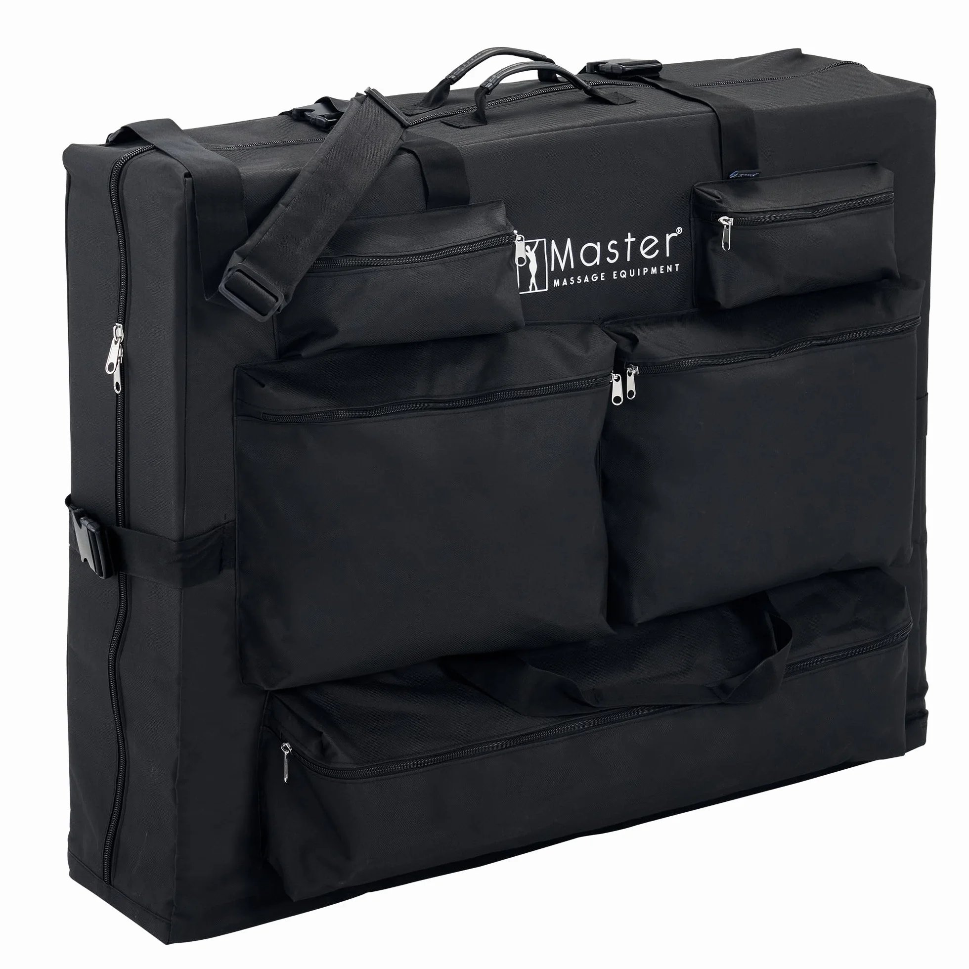 Master Massage Nylon Universal Tisch Tragetasche für tragbare Massageliege, Schwarz