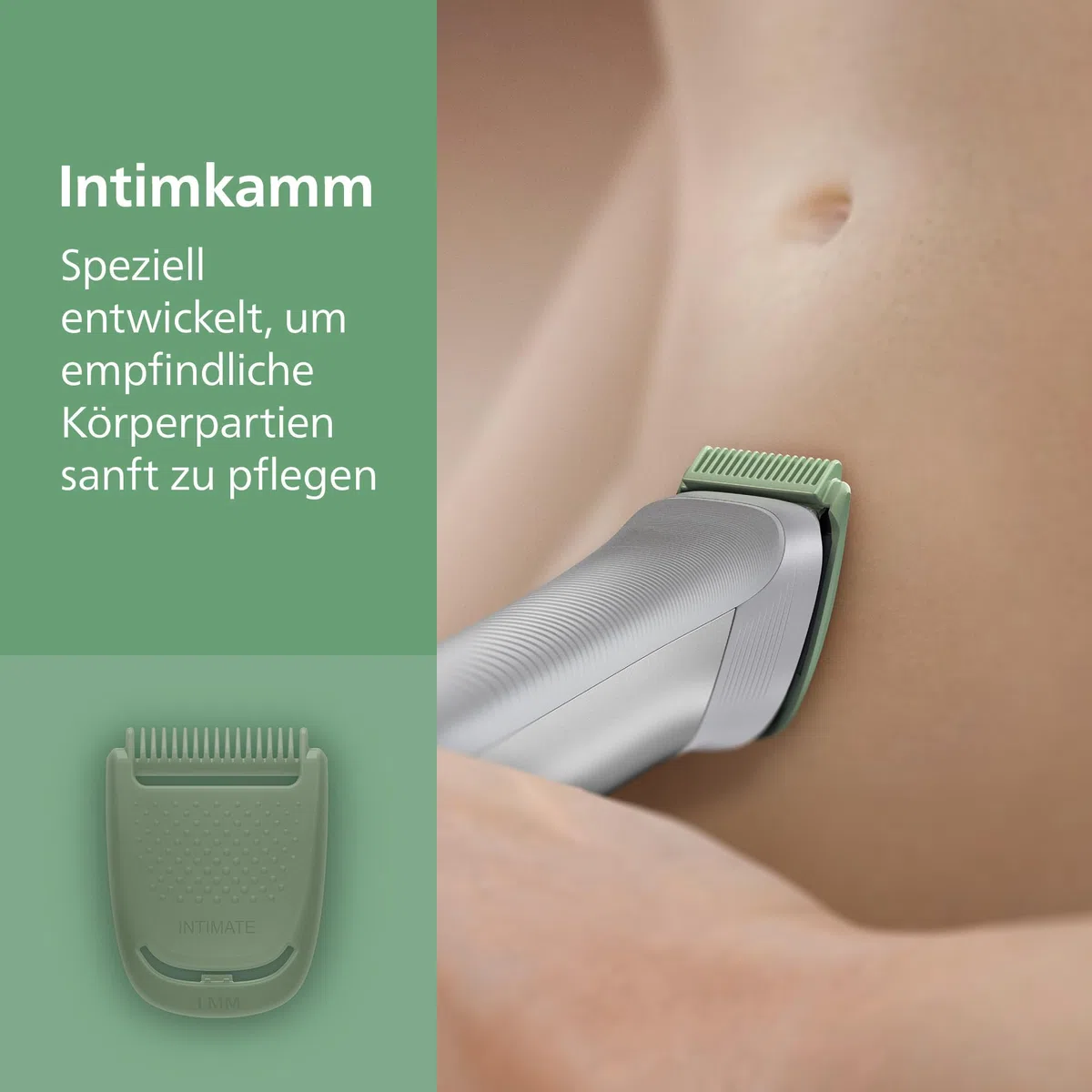 PHILIPS Multigroom Series 5000 All-in-One 12-teiliger Barttrimmer und Haarschneider für Gesicht, Kopf und Körper, selbstschärfende Metallklingen, 20 Längeneinstellungen (0,5-20 mm), Modell MG5952/30