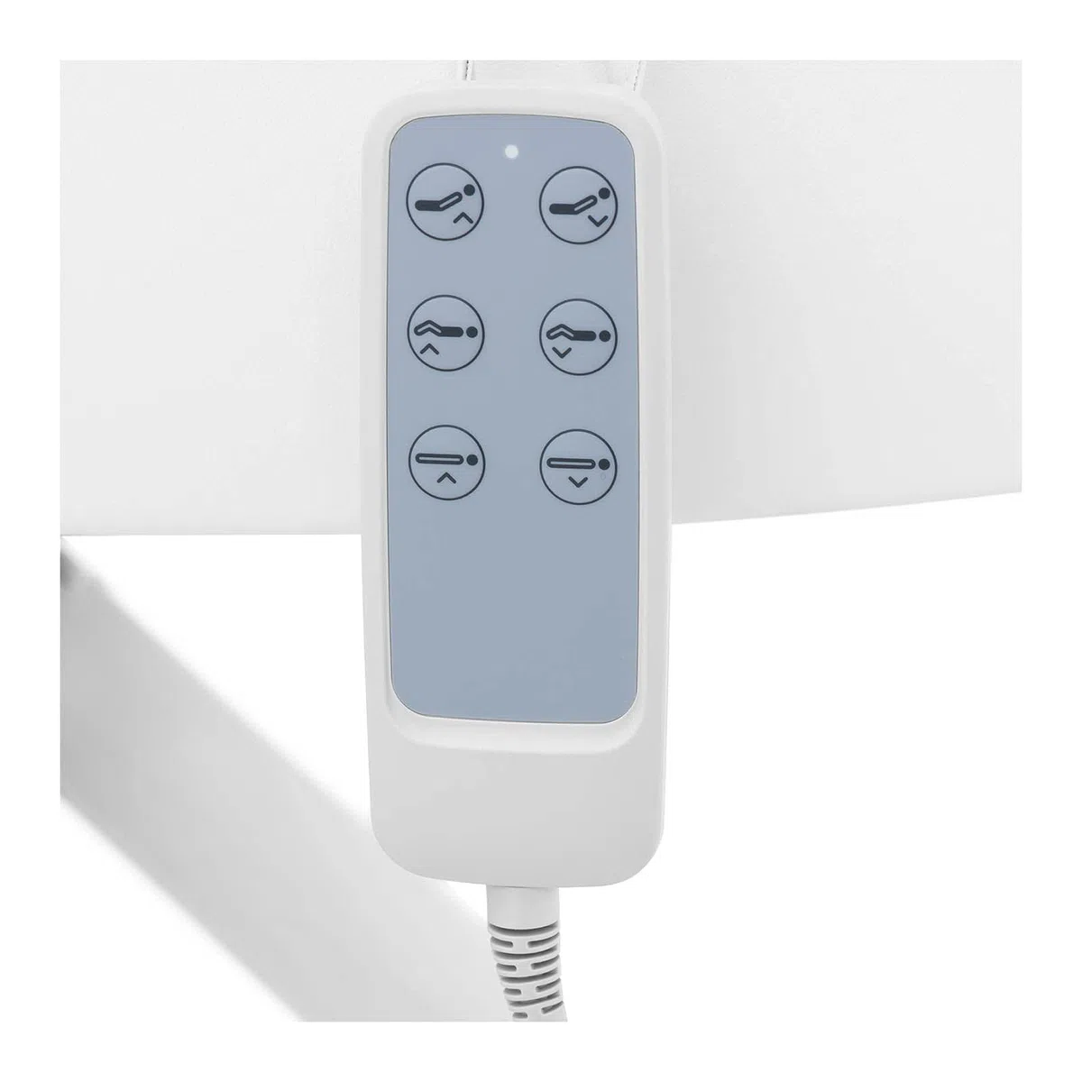 Physa Elektrische Kosmetikliege 3 Motoren 300 W 203 x 61 x 61,5-93,5 cm 150 kg weiß Behandlungsliege Kosmetikstuhl Therapieliege Tattooliege