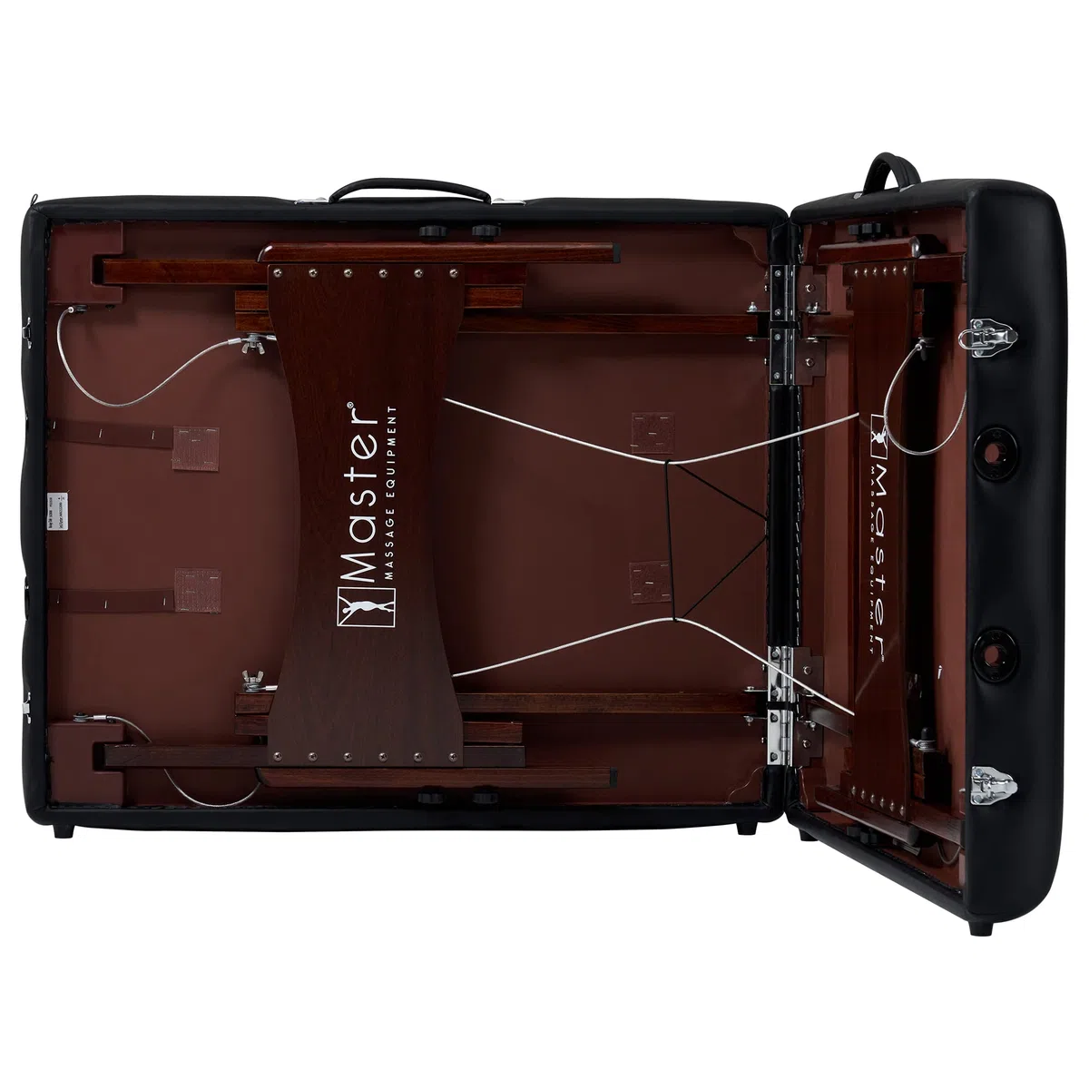 Master Massage 71cm Newport Mobil tragbar Massageliege Massagebett Massagebank Kosmetikliege America Brand-Schwarz