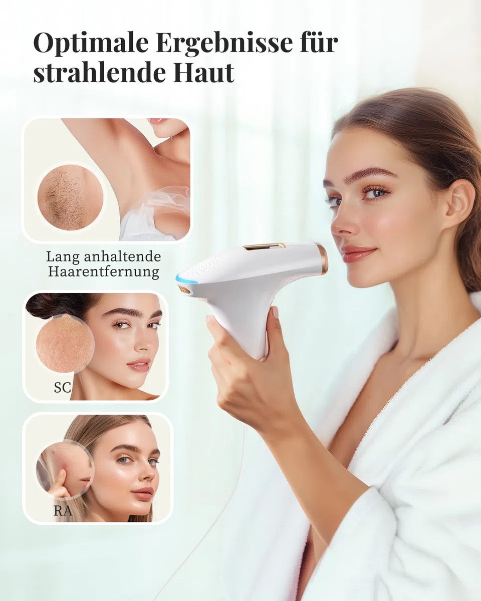 IPL Geräte Haarentfernung