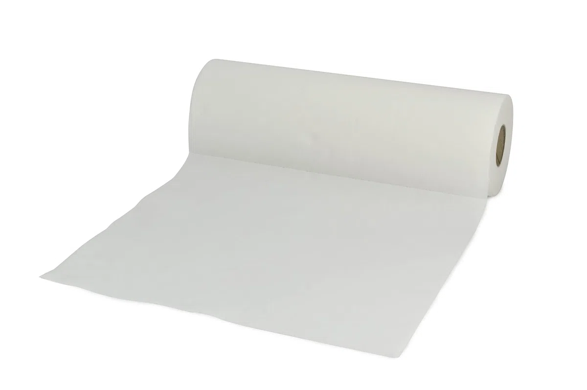 MEDI-INN Ärzterollen 2-lagig 9 Rollen | hochwertige weiße Liegenabdeckung | perforierte Papierrolle | Ideal für Krankenhäuser, Praxen, Tattoostudios (59 cm x 50 m)