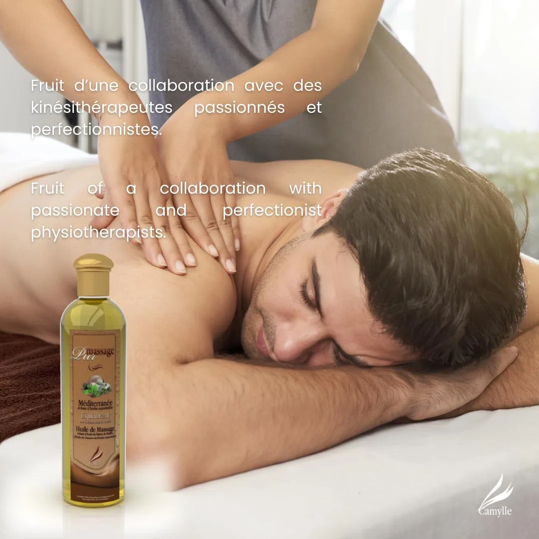 Camylle - Massageöl Polynésie - Hochwertigen Spa Massageöl - Regenerierend Mit Vanille und Fruchtaromen - 5000ml