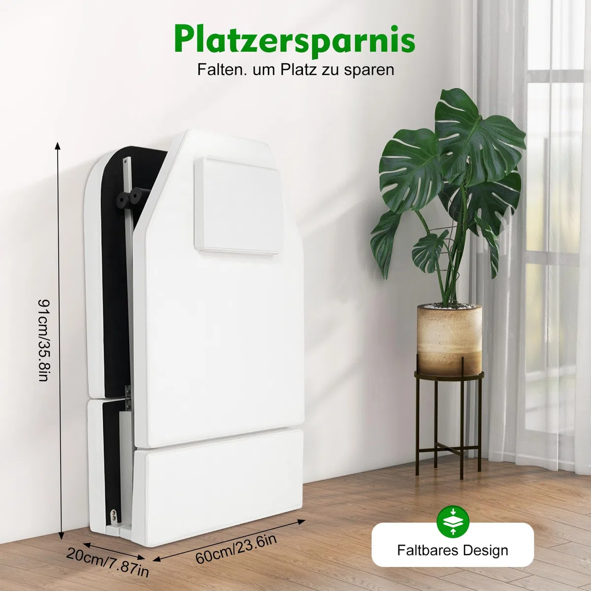 Mobile Klappbar Massageliege mit Kopfstütze, Atmungsaktiv | Klappbar Auf 91x60x21cm, GroßFläChige BelüFtungsöFfnung – Ideal FüR Salon, Praxis Oder Zuhause