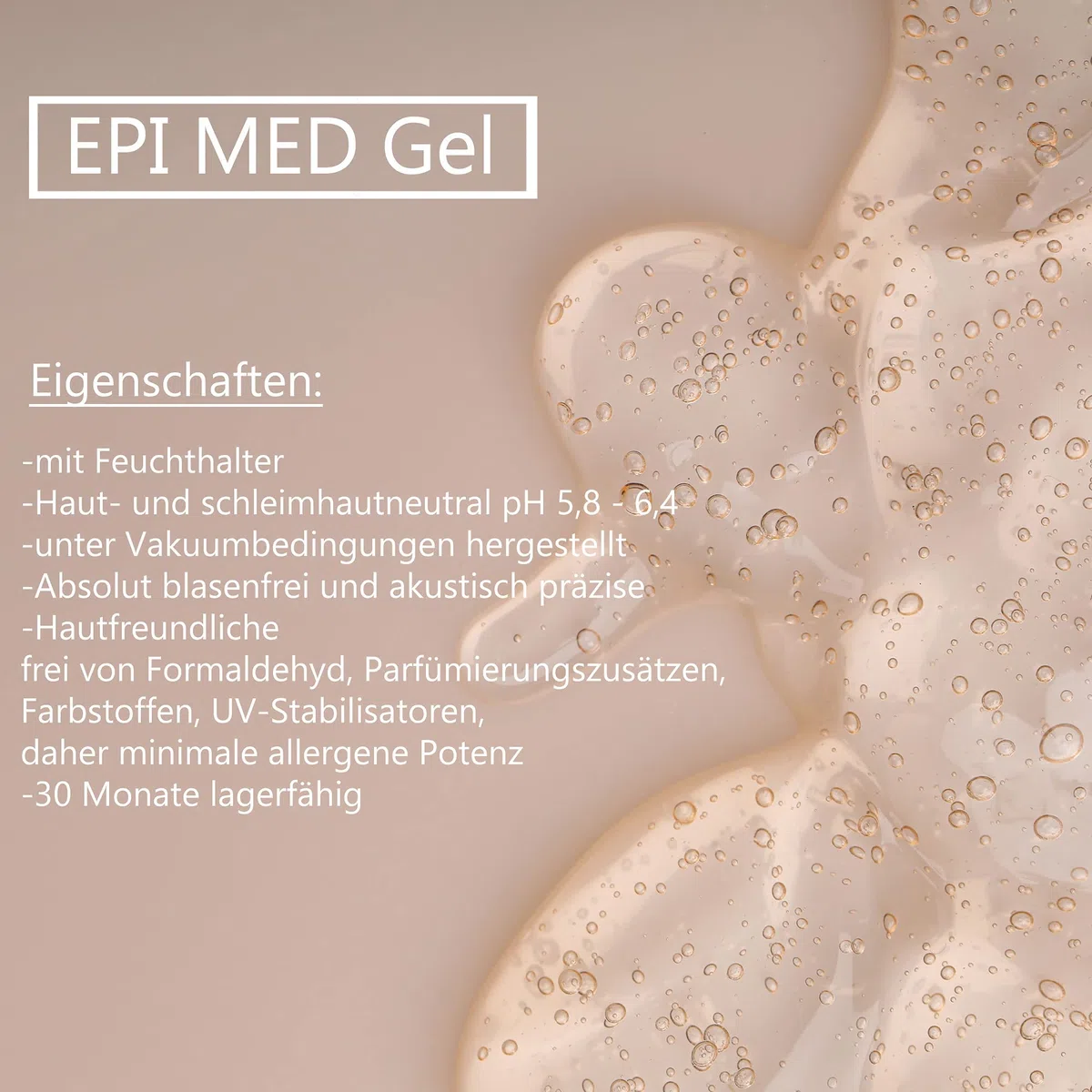 Medicalcorner24 IPL Gel Epimed, IPL Kontaktgel für Laser-Haarentfernung, Gel, 10 x 1 Liter, 10 x 1000ml